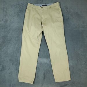 Banana Republic Pants Mens 34x32 Khaki Straight Fit Gavin Chino Cotton Casual